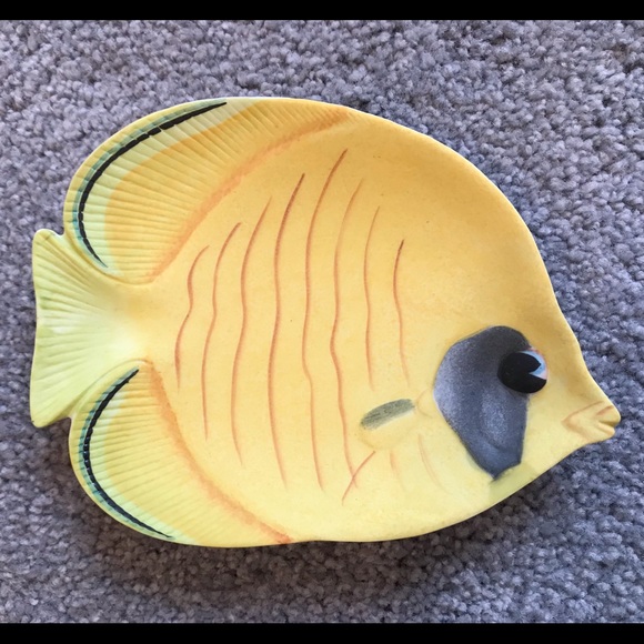 Accents Saleceramic Tang Fish Candy Dish Or Key Holder Poshmark